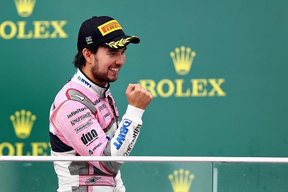 Sergio Perez was the only driver from outside the top 3 teams to score a podium in 2018
