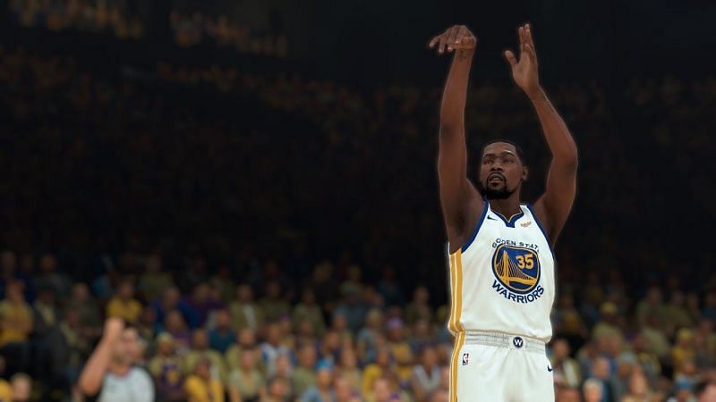 KD is the second highest rated star in the game