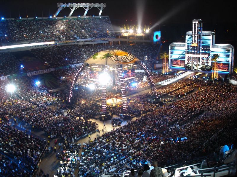 WrestleMania 24&#039;s set was a trendsetter