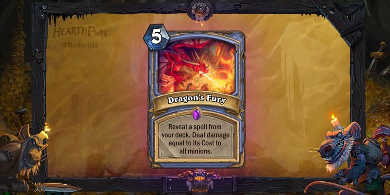 Image result for hearthstone dragon&#039;s fury