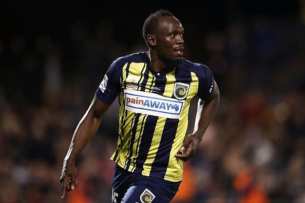 Bolt played football at the professional level after retiring from athletics