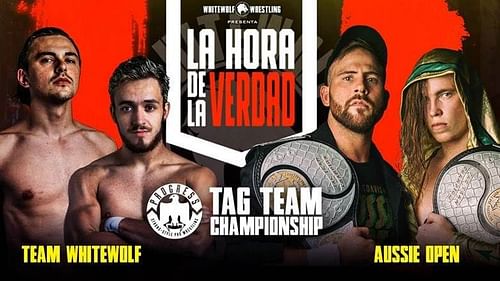 Team WhiteWolf vs. Aussie Open was the main event of the most important show in the history of Spanish wrestling