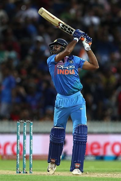 Vijay Shankar: New Zealand v India - International T20 Game 3