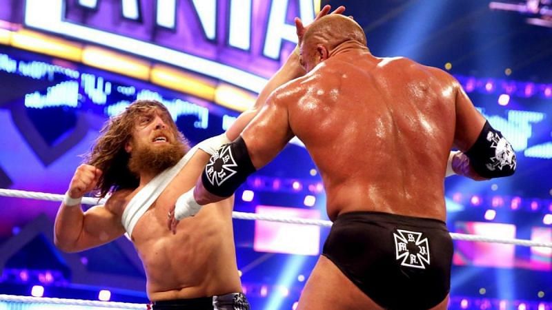 Daniel Bryan punching The King of Kings!