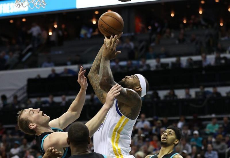 DeMarcus Cousins had a double-double against the Hornets