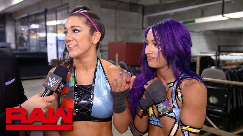 Sasha Banks and Bayley are two of the four horsewomen