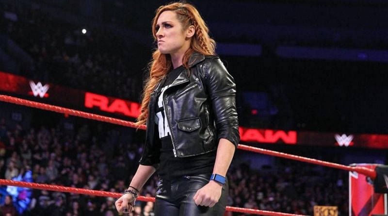 Becky Lynch was suspended by Vince McMahon on RAW