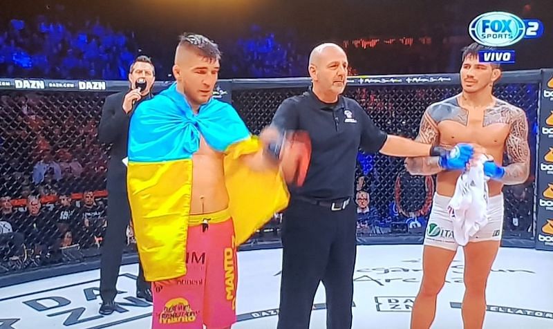 The UFC veteran got outclassed by the unbeaten Ukranian
