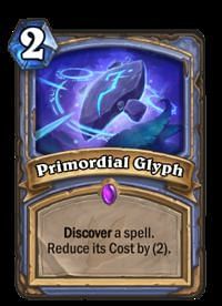 Image result for primordial glyph hearthstone