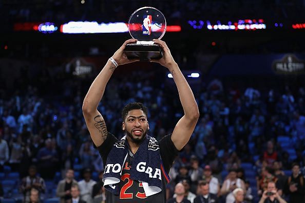 Anthony Davis had a monster game in front of his home crowd