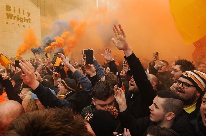Wolves fans are loving life back in the big time