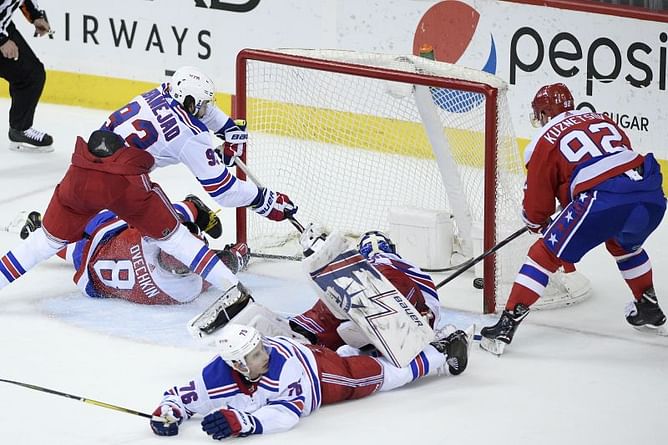 Kuznetsov's overtime winner lifts Caps over Rangers, 6-5