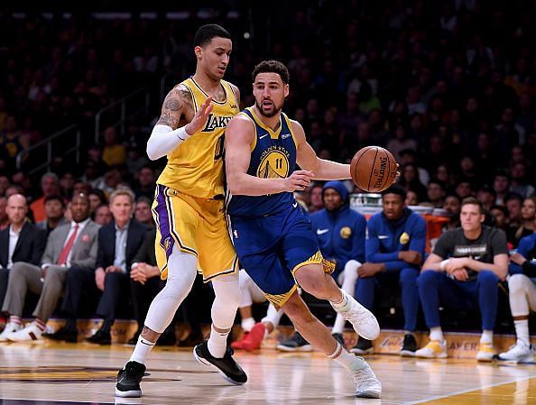 Golden State Warriors v Los Angeles Lakers