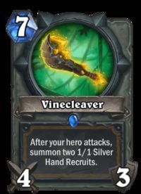 Image result for vinecleaver hearthstone