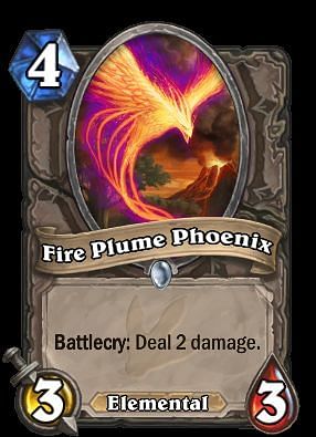 Image result for Fire Plume Phoenix hearthstone