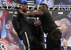 Heavyweights Joshua, Miller hurl insults instead of leather