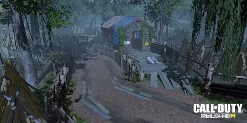 A still from the PVE map- Swamp.