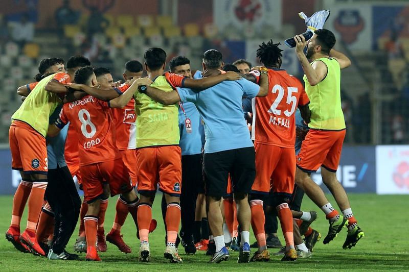 FC Goa booked their place in the playoffs with a comfortable win (Photo: ISL)