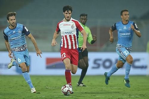 Edu Garcia in action for ATK against Jamshedpur FC [Image: ISL]