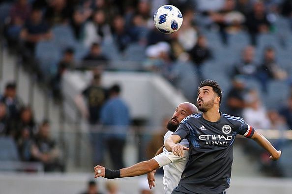 David Villa in action for New York City FC