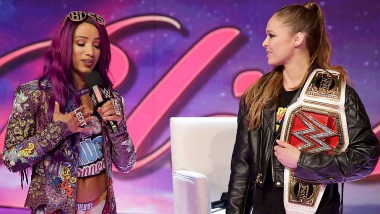Sasha Banks inexplicably jumped a lot of established names to become the No.1 contender