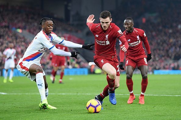 Liverpool&#039;s Andrew Robertson: a viable replacement for Alba?