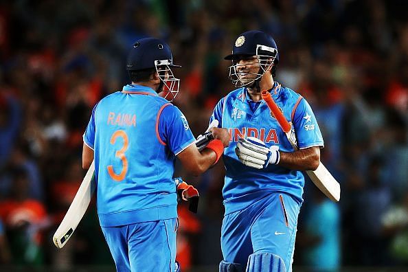 Raina feels Dhoni&#039;s experience of playing many global tournaments will help Kohli&#039;s captaincy