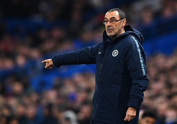 Sarri brought in a much-needed change to the starting XI