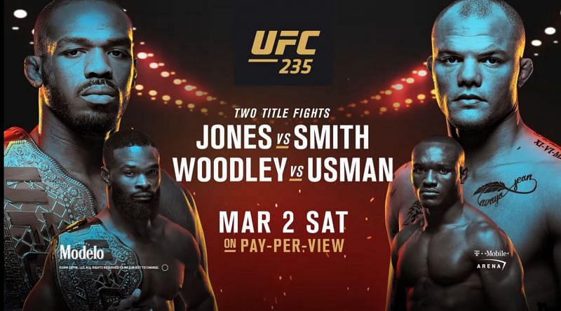 UFC 235 is the most loaded show of 2019 thus far
