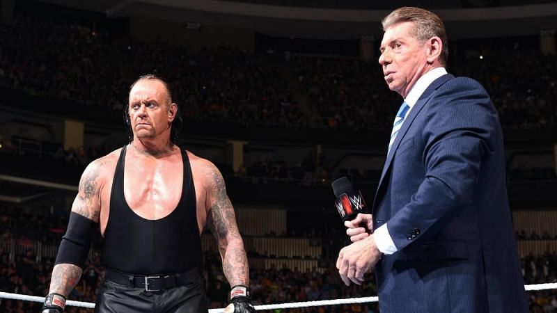 The Undertaker and Vince McMahon