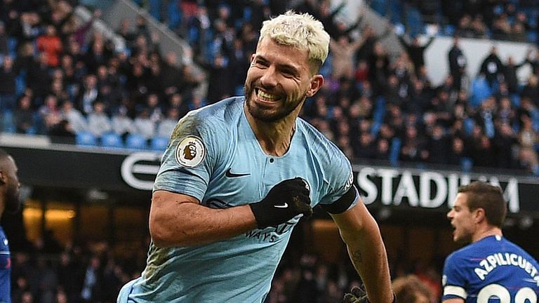 Aguero&#039;s hattrick has placed him firmly in contention for the Golden boot 