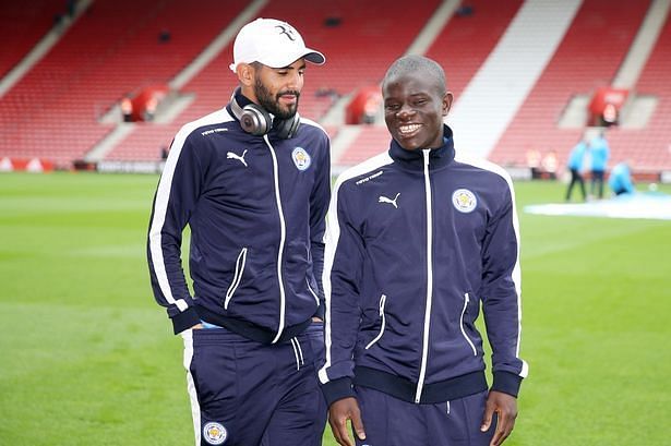 Kante and Mahrez were the breakout stars of the 2015-16 season for Leicester City