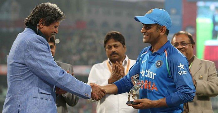 Kapil Dev and Dhoni - The two World Cup-winning captains for India