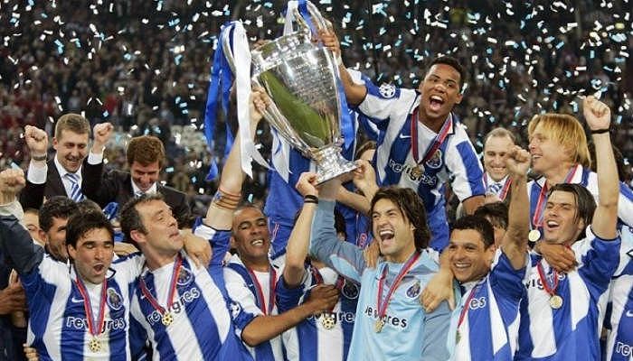 Jose Mourinho&#039;s Porto pulled off an upset victory in the 2003/04 Champions League