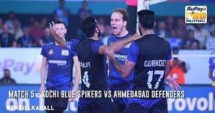 RuPay Pro Volleyball League: Kochi Blue Spikers move to number 2 in the points table