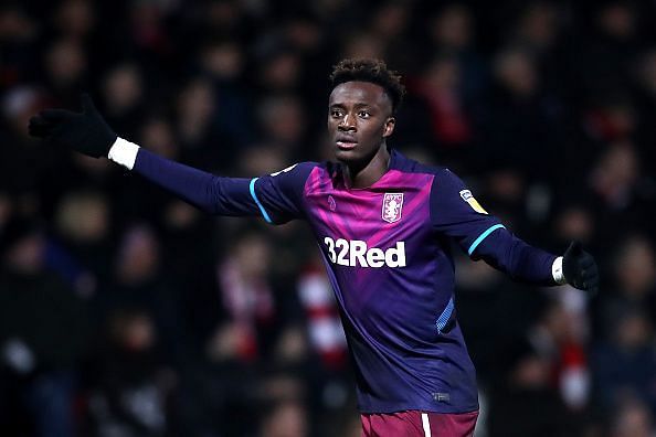 Tammy Abraham has been in blistering form for Aston Villa this season
