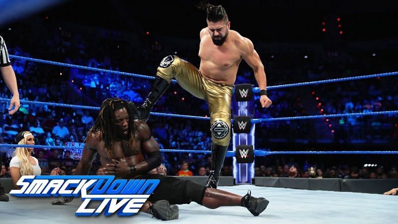 Andrade and Rey Mysterio&#039;s feud recently resurfaced on Smackdown Live.