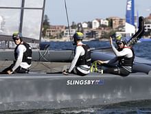 Japan, Australia dominate 1st day of SailGP in Sydney