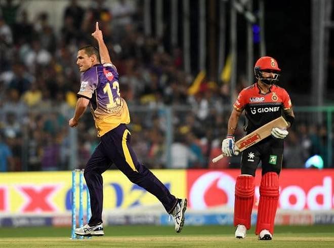 RCB all out on 49 vs KKR etChris Gayle scored fastest century in ipl history