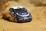 INRC 3 Champion Vikram Rao's Polo in action