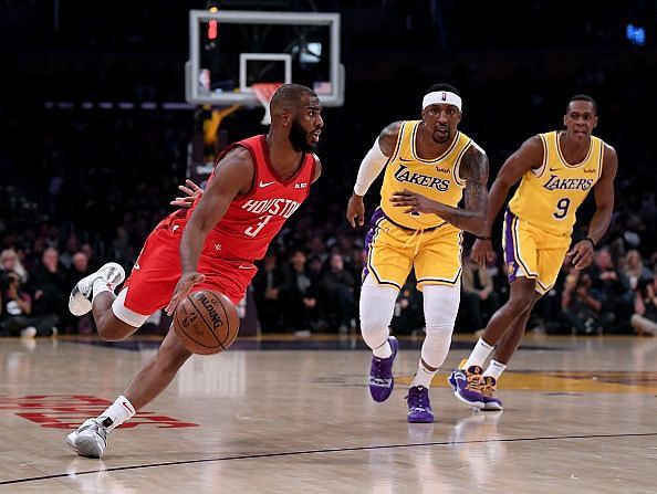 Houston Rockets v Los Angeles Lakers