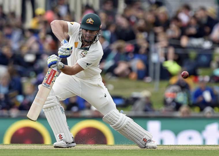 Shaun Marsh scored a century on his debut against Sri Lanka