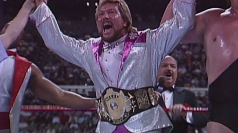 DiBiase bought the WWF Championship from Andre the Giant and defended it for a week.