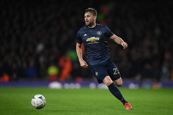 Luke Shaw was fabulous once again for Manchester United