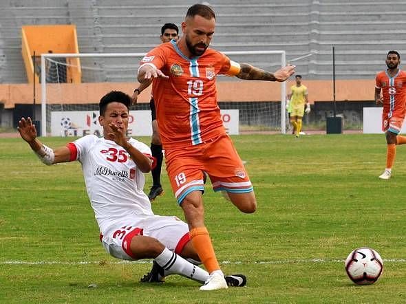 Pedro Manzi has scored four hat-tricks in the ongoing I-League
