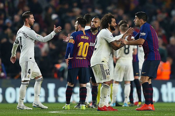 Real Madrid got a valuable 1-1 draw away to Barcelona in the Copa del Rey semi-final