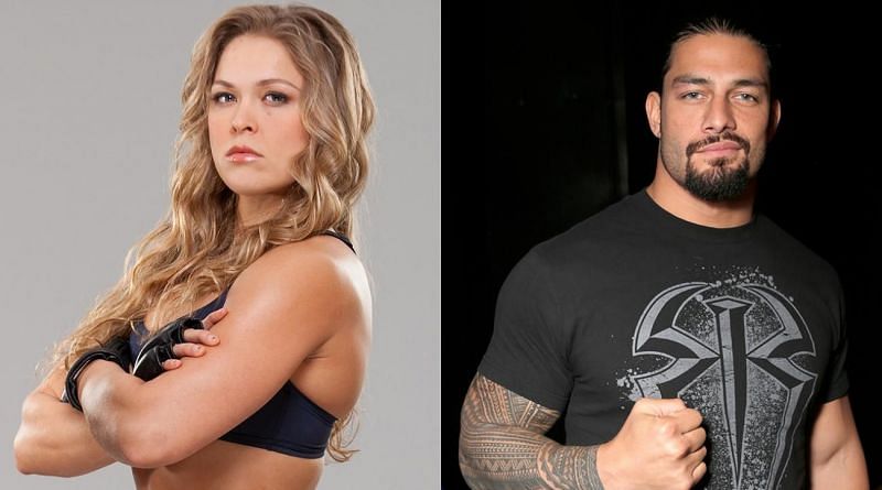 roman reigns and ronda rousey