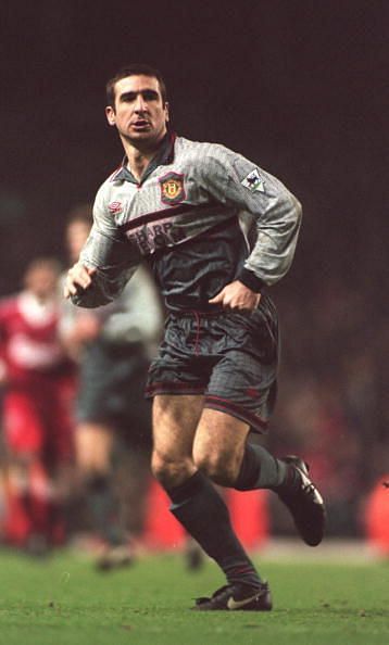 Eric Cantona for Manchester United at Anfield