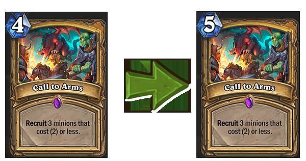 Image result for call to arms hearthstone