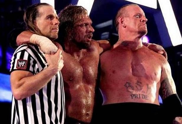 Undertaker beat Triple H
